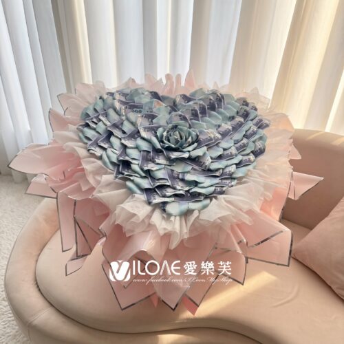 藍曜花海<br><span style="font-size: 18px;">A29 千層玫瑰<br>(不含66張現金)</span>
