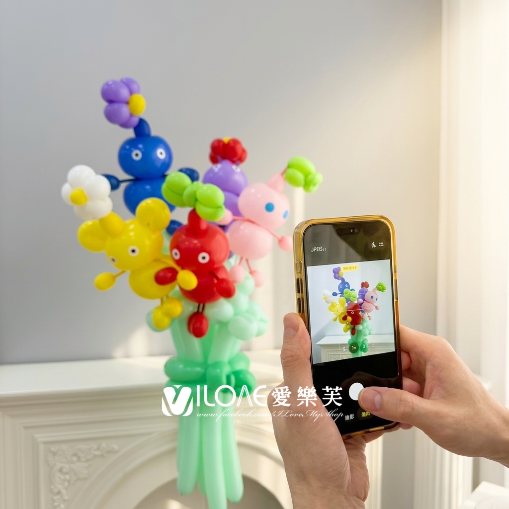 氣球花束<br><span style="font-size: 20px;">(皮克敏)</span>:圖片 2
