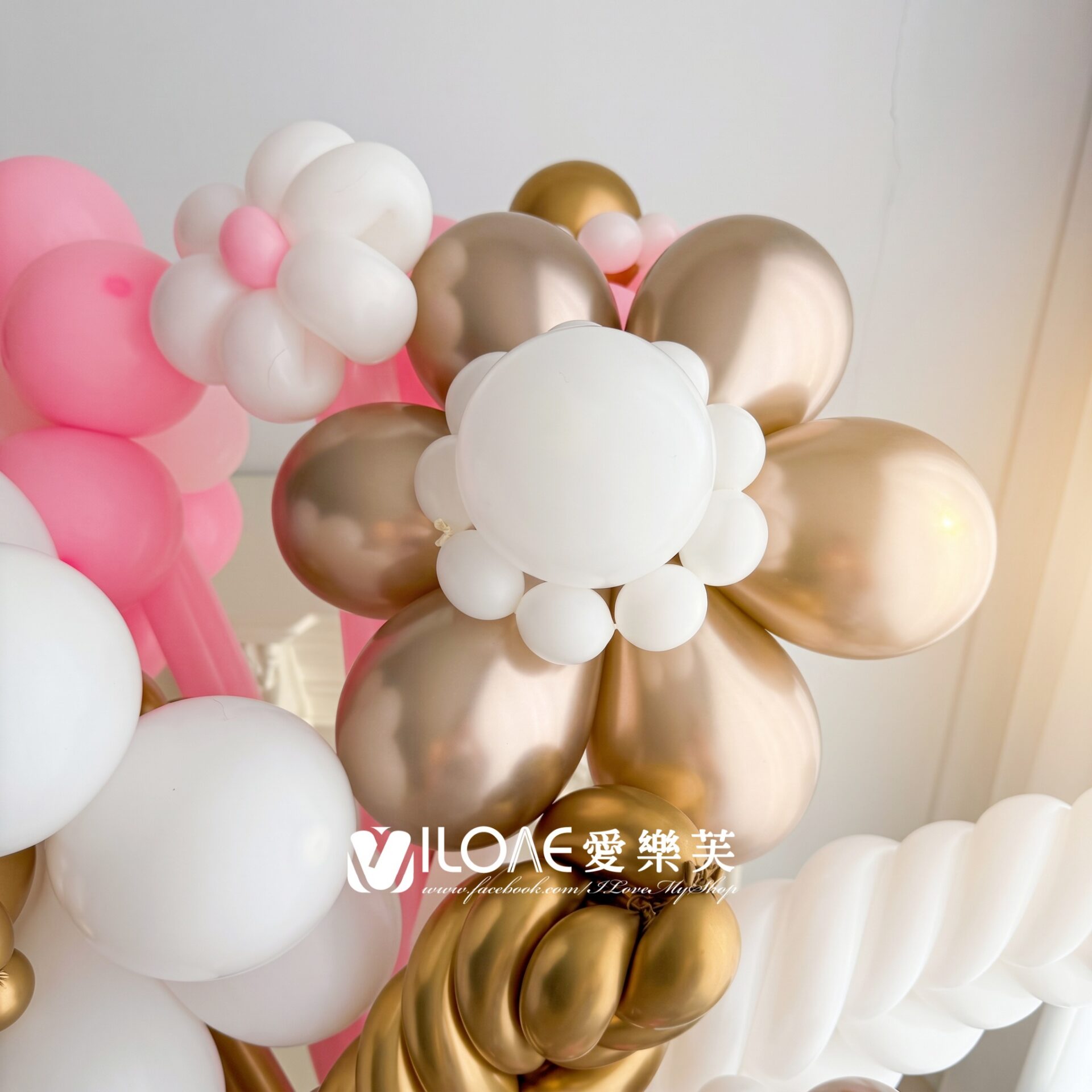 氣球花束<br><span style="font-size: 20px;">(燦金盛綻)</span>:圖片 3