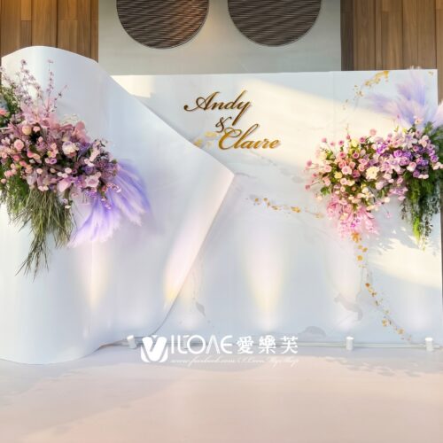 婚禮佈置<br><span style="font-size: 20px;">(花漫雪弧)</span>