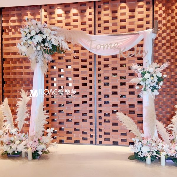婚禮佈置<br><span style="font-size: 20px;">(粉漫波西米)</span>